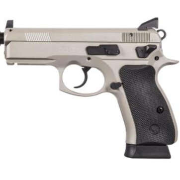 CZ P-01 Omega 9mm, Urban Grey, Suppressor Ready, NS,, , Swappable Safety/Decocker, 10 rd - Handsguns | American Guns & Ammo