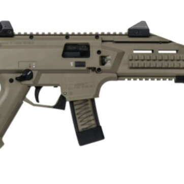 CZ Scorpion Evo 3 S1 Pistol, Flat Dark Earth, 9mm, 1/2x28 Threads,, , 10 rd - Handsguns - American Guns & Ammo