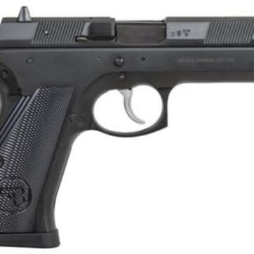 CZ 97 B, 45 ACP, 4.8" Barrel, 10rd Mag, Aluminum Grip, Black - Handsguns - American Guns & Ammo