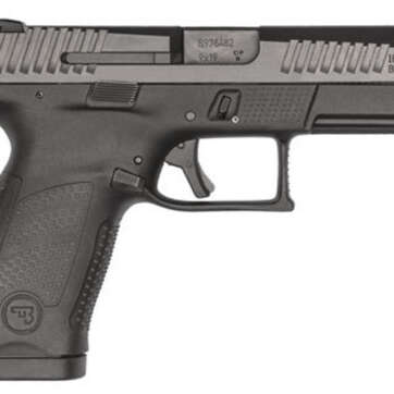 CZ P-10 C, 9mm, 4" Barrel, 10rd, 3-Dot Sights, Black Nitride Finish - Handsguns - American Guns & Ammo