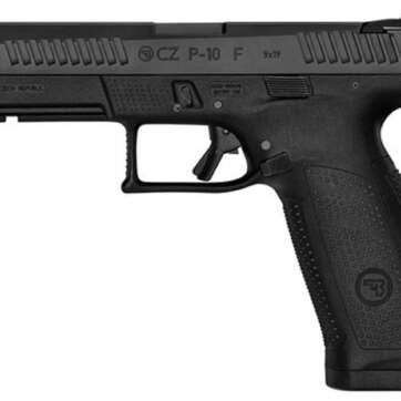 CZ P-10 Full Size, 9mm, 4.5" Barrel, 10rd, Night Sights, Black - Handsguns - American Guns & Ammo
