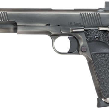 Dan Wesson Wraith 9mm 1911, 5" Threaded Barrel, Distressed Duty Slide Finish, G10 Grips, Night Sights - Handsguns - American Guns & Ammo