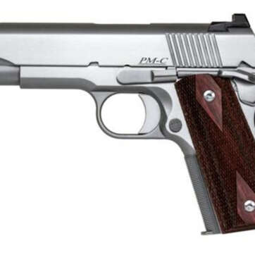 Dan Wesson Pointman Carry 9mm, SS,, , Fiber Optic Front Sight, 8 rd - Handsguns - American Guns & Ammo