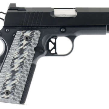 Dan Wesson Enhanced Commander ECP 9mm 4" Barrel Bobtail G10 Grip Duty Finish 9rd Mag - Handsguns | American Guns & Ammo