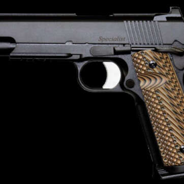 Dan Wesson Specialist Commander 1911 45 ACP, 5", 8rd, NS, G10 VZ Operator II Grips - Handsguns - American Guns & Ammo