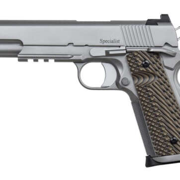 Dan Wesson Specialist Commander 45 ACP, SS, Tactical Tritium 8RD Mags - Handsguns - American Guns & Ammo