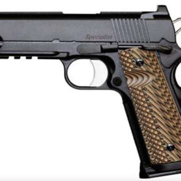 Dan Wesson Specialist 9mm, 5" Barrel, Black, Night Sights,, rd, 10 rd - Handsguns | American Guns & Ammo