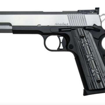Dan Wesson Silverback 9mm, 5" Barrel, Black/Stainless Steel, Night Sights,, rd, 10 rd - Handsguns - American Guns & Ammo