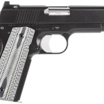 Dan Wesson V-BOB 45 ACP, Black, Commander Tactical, 2 Dot Tritium Sights 8rd mag - Handsguns | American Guns & Ammo