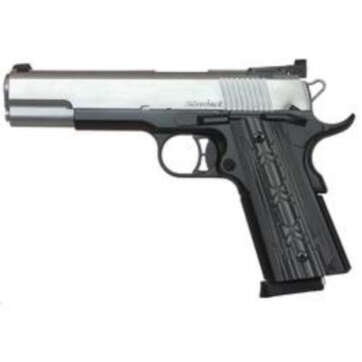 Dan Wesson Silverback 45 ACP, Stainless/Black Two Tone, Bomar Style Target Night Sights, 8rd Mags - Handsguns - American Guns & Ammo
