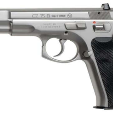 CZ 75B 9mm Polished Stainless Steel 16 Rd Mags - Handsguns | American Guns & Ammo