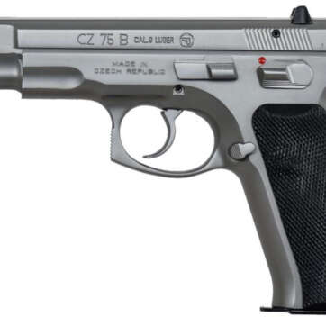 CZ 75B 9mm Stainless Steel Matte Finish 16 Round Mag - Handsguns - American Guns & Ammo