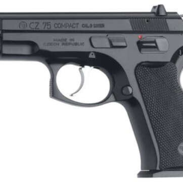 CZ 75 COMPACT cal. 9 mm Luger black polycoat 15 Rd Mags - Handsguns | American Guns & Ammo