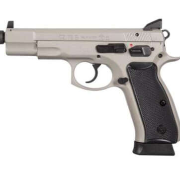 CZ 75 B Omega, 9mm, Urban Grey, Suppressor Ready, NS,, , Swappable Safety/Decocker, 16 rd - Handsguns | American Guns & Ammo
