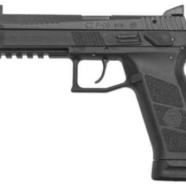 CZ P-09 SR 9mm, Black, 21rd, Night Sights, Threaded Barrel - Handsguns - American Guns & Ammo