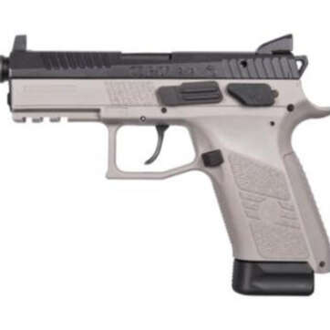 CZ P-07 9mm Urban Grey, Black Slide, Suppressor Ready, NS, 15rd - Handsguns | American Guns & Ammo