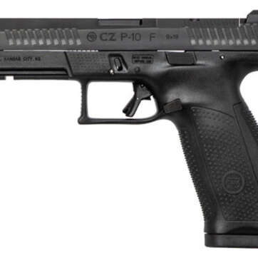 CZ P-10 Full Size 9mm, 4.5" Barrel, 19rd, Optics Ready, Black - Handsguns | American Guns & Ammo