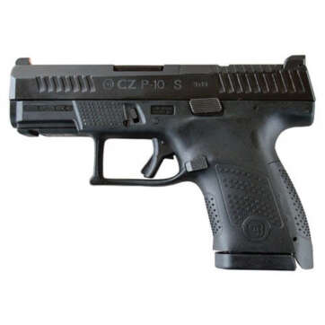 CZ P-10 Sub-Compact, 9mm, 3.5" Barrel, 12rd, Night Sights, Black - Handsguns - American Guns & Ammo