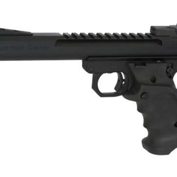 Volquartsen Scorpion Limited Model .22 LR, 6" Barrel, Target 22 Style Frame, Volthane Grips, Black - Handsguns | American Guns & Ammo