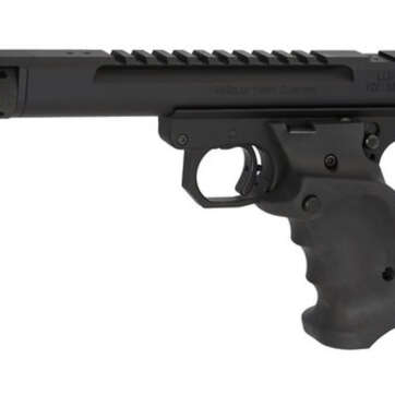Volquartsen Scorpion Open Model .22 LR, 4.5" Barrel, Target 22 Style Frame, Compensator, Volthane Grips, Black - Handsguns | American Guns & Ammo