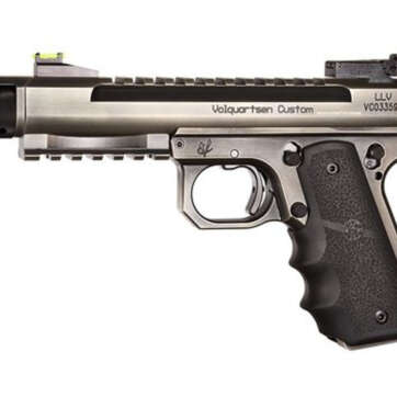 Volquartsen Scorpion .22 LR, 4.5" Barrel, 1911 Style Target Frame, Battleworn - Handsguns | American Guns & Ammo