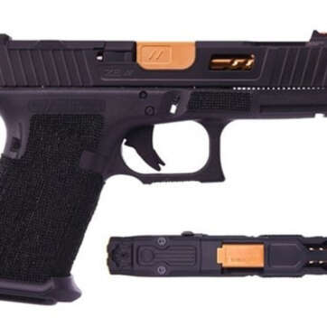 ZEV Glock 19 G4 RAPTOR 9MM Bronze Threaded Barrel 3- 15rd Mags - Handsguns - American Guns & Ammo