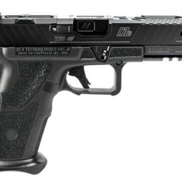 Zev Technologies O.Z-9 Standard 9mm, Double, 4.49" Barrel, Black Polymer Grip, Steel Frame, Black Slide, 17rd - Handsguns | American Guns & Ammo