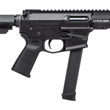 Stag Arms PXC-9 9mm, 5.5" Rubber Black Nitride - Handsguns | American Guns & Ammo