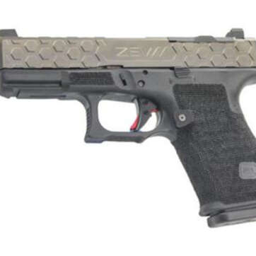 Zev Technologies Glock 19, 9mm, Grey Hex RMR Cut Slide, Threaded, Zev Fulcrum Trigger - Handsguns | American Guns & Ammo