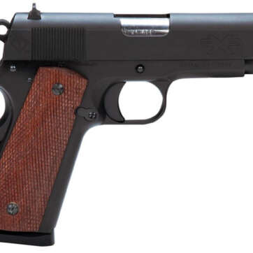 ATI FX45 GI 1911 45 ACP 4.25", Matte Black, Military Sights, 7rd Mag - Handsguns | American Guns & Ammo