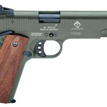 GSG M1911 HGA .22Lr 5" BL Wdgp 10Rd OD Green - Handsguns | American Guns & Ammo