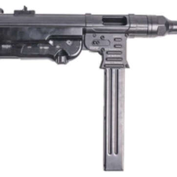 GSG MP-40 Pistol, 9mm, 10.8" Barrel, 30rd Mag, Black, Wooden Crate - Handsguns | American Guns & Ammo