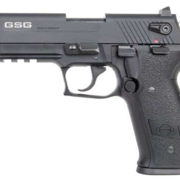 GSG Firefly 22LR, 4", 10rd, Adj. Sights, Black Zinc Alloy - Handsguns - American Guns & Ammo
