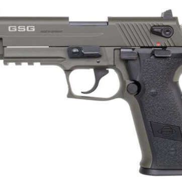GSG Firefly 22LR, 4", 10rd, Green FinishATI GSG Firefly HGA .22Lr Green 4" BL NO Thread 10Rd - Handsguns - American Guns & Ammo