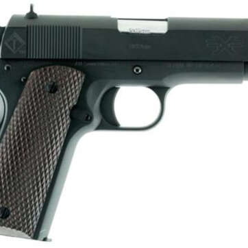 ATI FX9 Single 9mm 4.25" Barrel, Mahogany Grip Black, 9rd - Handsguns - American Guns & Ammo