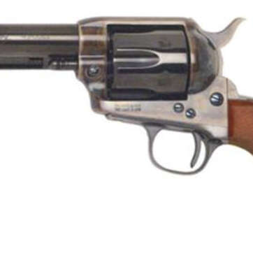 Cimarron Model P Evil Roy 357 Magnum, 4.75" Polished Blue Barrel, One Piece Walnut Grip - Handsguns | American Guns & Ammo