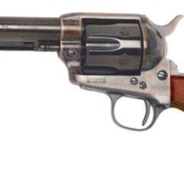 Cimarron Model P Evil Roy SA .45 Long Colt 4.75 Inch Polished Blue Barrel One Piece Walnut Grip - Handsguns | American Guns & Ammo