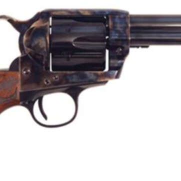 Cimarron Eliminator C Competition Short Stroke .357/.38 Special 4.75" Barrel Case Hardened Pre-War Frame Checkered Army Grips - Handsguns | American Guns & Ammo