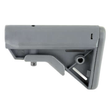 B5 Systems, BRAVO Stock, Mil Spec, Quick Detach Mount, Gray - RIFLES | American Guns & Ammo