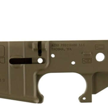AERO Stripped Lower, Gen 2, Semi-automatic, 223 Rem/556NATO, Flat Dark Earth - RIFLES | American Guns & Ammo