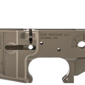 Aero Precision STS AR-15 Stripped Lower Receiver, Flat Dark Earth - RIFLES | American Guns & Ammo