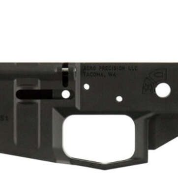 Aero Precision M4E1 AR-15 Multi-Cal Stripped Lower Receiver, Black - RIFLES | American Guns & Ammo
