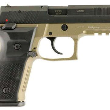 Arex Rex Zero 9mm, 4.25", 17rd, 3-Dot Sights, Black Nitride - Handsguns | American Guns & Ammo