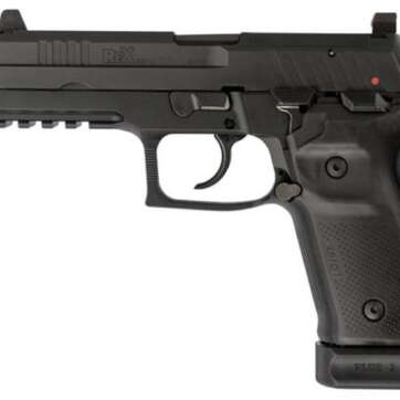 Arex Rex Zero 1T Single/Double 9mm 4.9" Barrel, Black Polymer G, 20rd - Handsguns - American Guns & Ammo