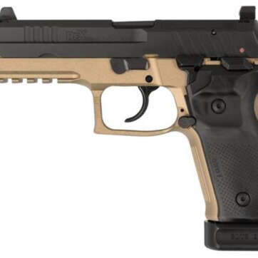 Arex Rex Zero 1T Tactical, 9mm, 4.9" TB, 20rd, Flat Dark Earth Frame/ Black Slide - Handsguns - American Guns & Ammo