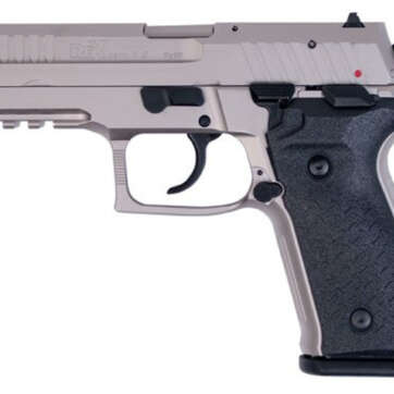 Arex Rex Zero 1 Standard Single/Double 9mm 4.25" Barrel, Black Polymer Grip Nickel Frame Nickel, 17rd - Handsguns - American Guns & Ammo