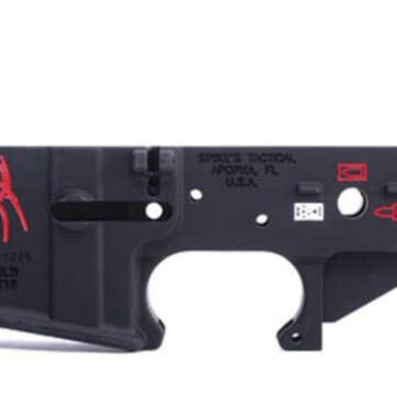 Spike's Spider AR-15 Stripped Lower Black, Color Filled - RIFLES | American Guns & Ammo