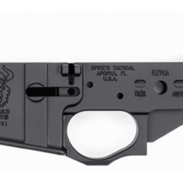 Spike''s Tactical, Viking, Stripped Lower 223/5.56mm, Black, Non-Colored - RIFLES | American Guns & Ammo