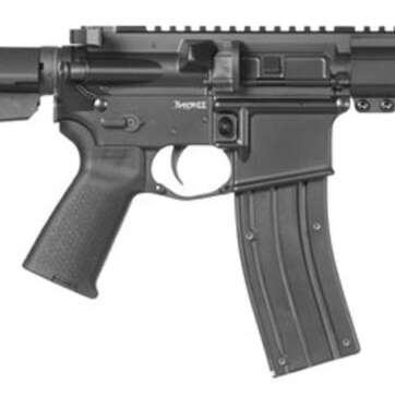 CMMG Banshee 300 MK4, .22 LR, 4.5", 25rd, KAK Flash Can, Black - Handsguns | American Guns & Ammo