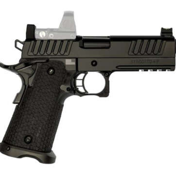 STI Staccato-P .45 ACP, 4.15" Bull Barrel, Optics Ready, Black W/ DLC BRL, 13rd - Handsguns | American Guns & Ammo